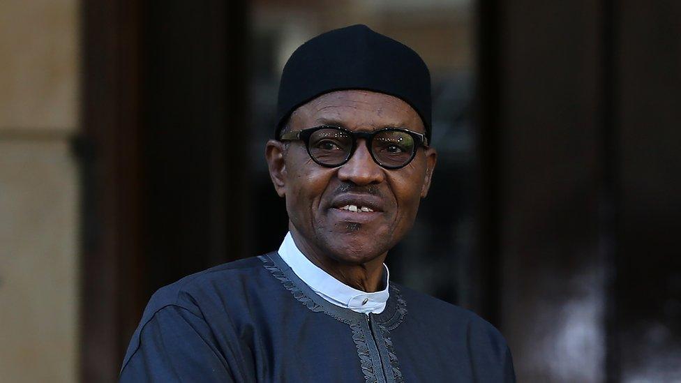 Nigerian president, Buhari