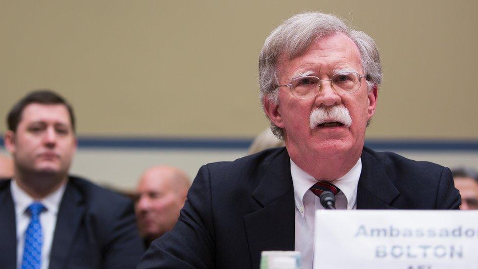 John Bolton on Capitol Hill in November.