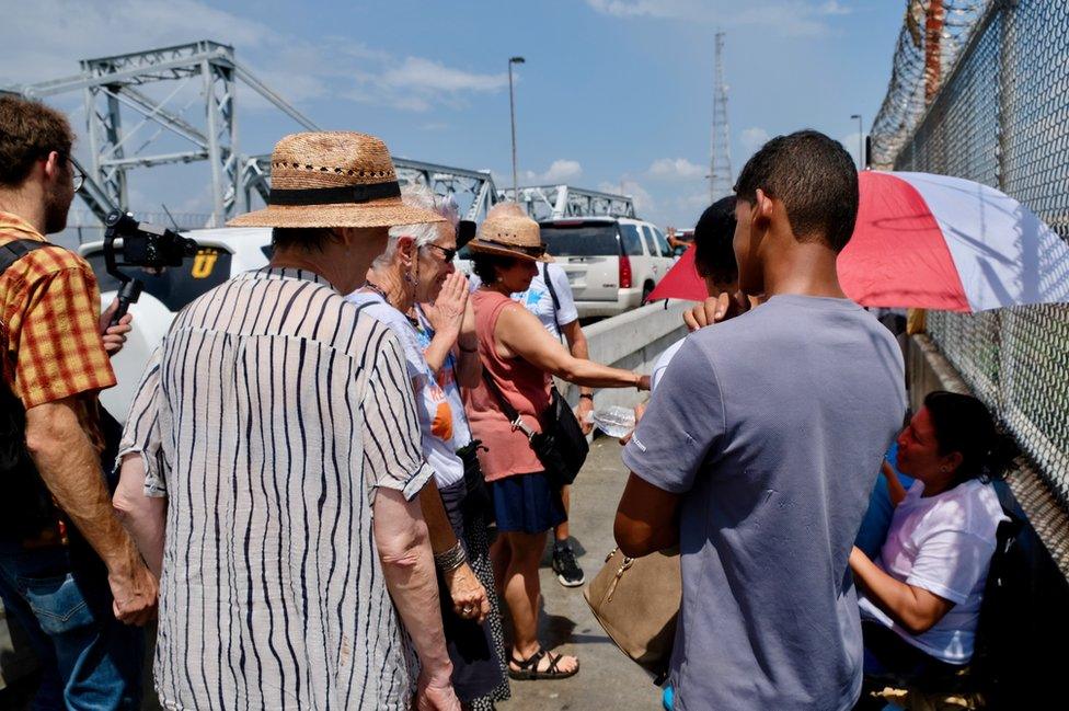 The grannies at the US-Mexico border