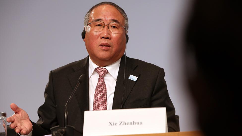 Xie Zhenhua, China's chief climate negotiator