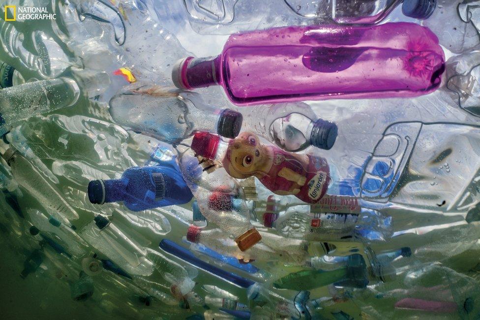 Plastic waste