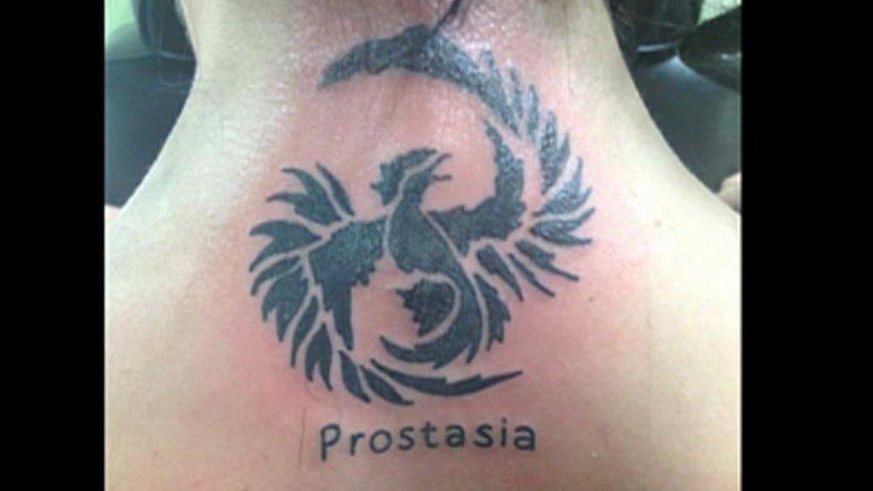 Prostasia tattoo