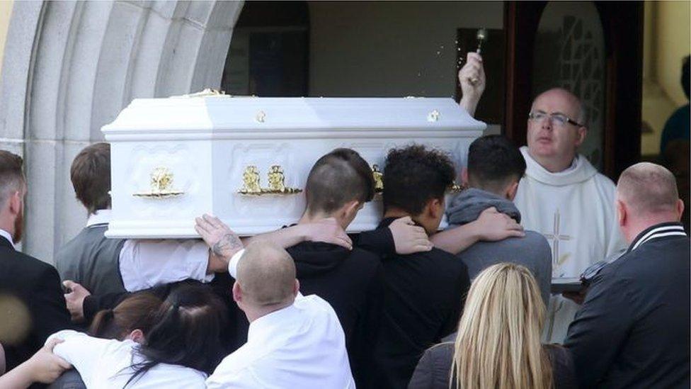 Caitlin White funeral