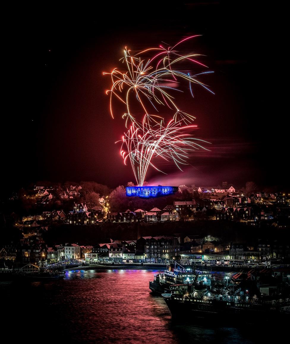 Fireworks in Oban