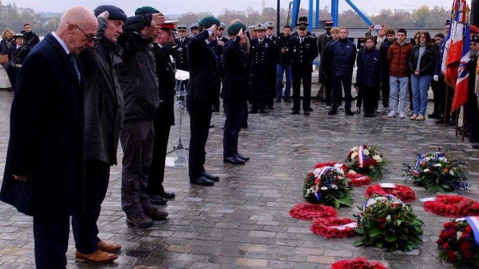 Commemoration ceremonies in Bordeaux