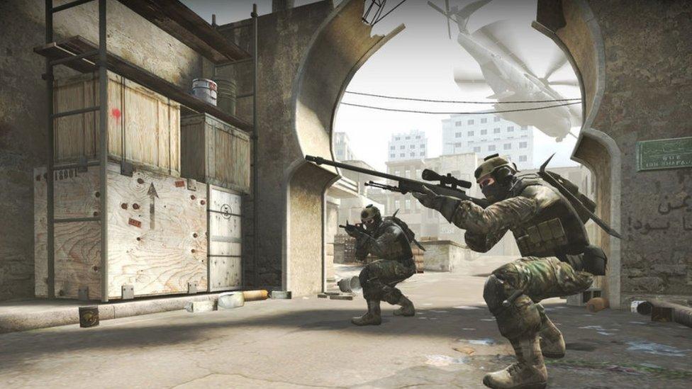 Screenshot from CS:GO