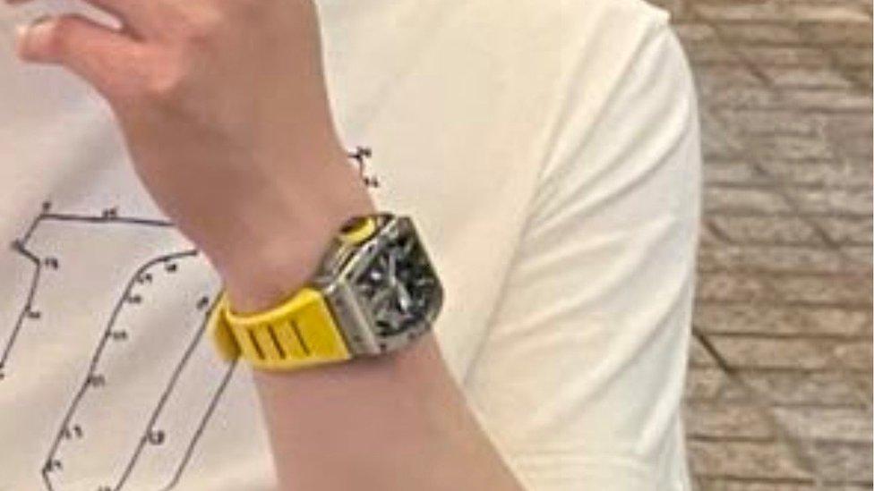 The man and his watch