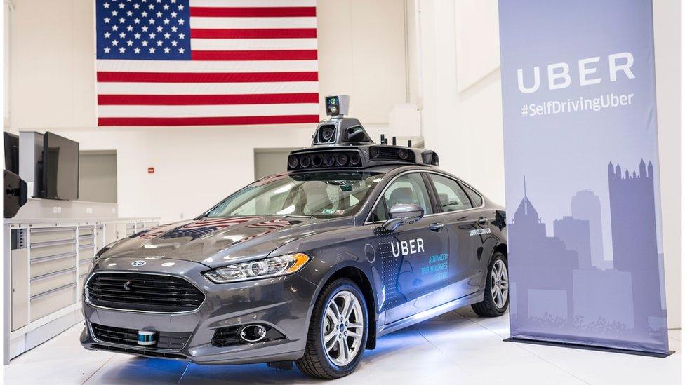 Uber autonomous car