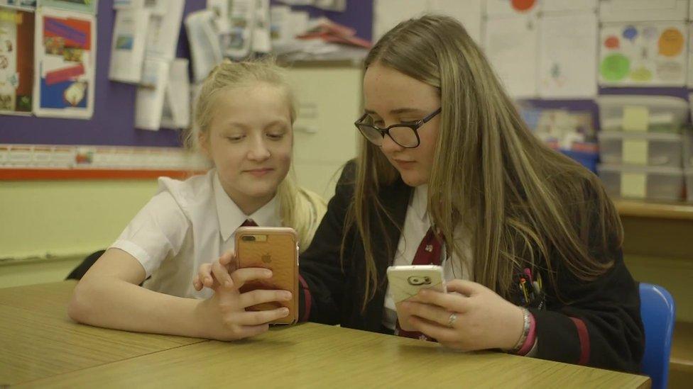 Pupils from Carrickfergus Grammar School produced a video looking at mental health issues