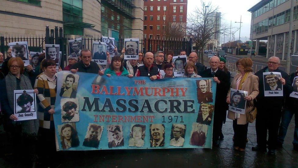 Ballymurphy families