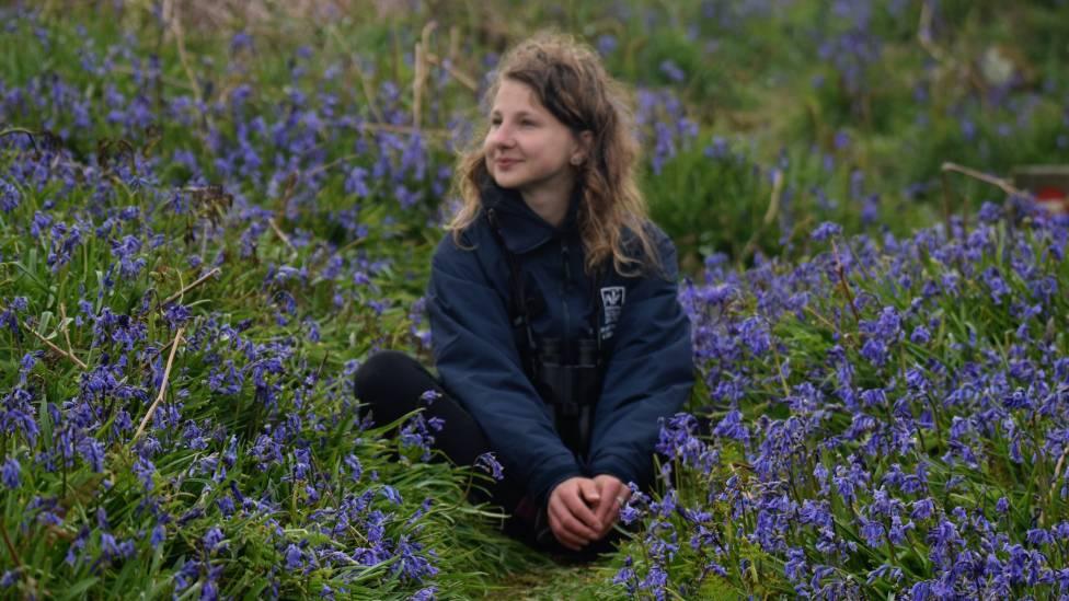 Sylwia Zbijewska on Skomer