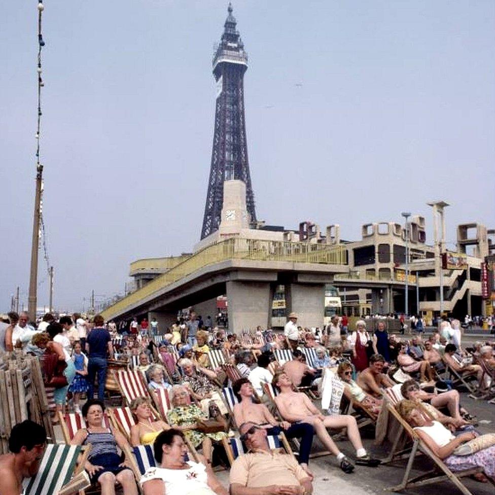 Blackpool deckchairs