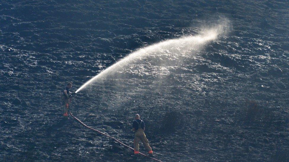 Saddleworth Moor fire