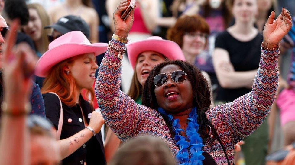 Fans listening to Brooke Combe at TRNSMT