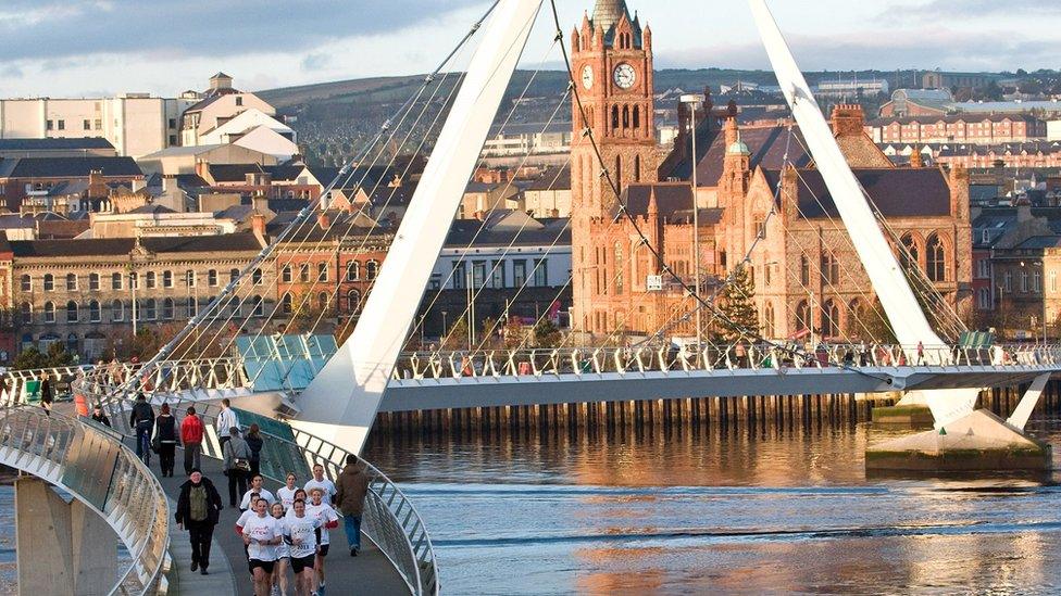 Peace bridge, Derry