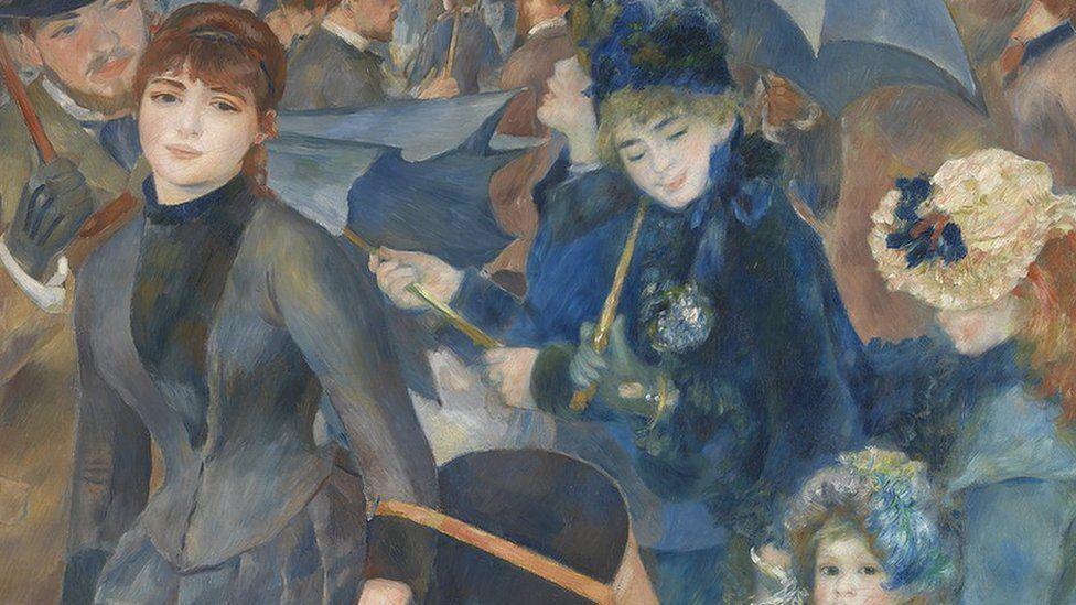 The Umbrellas by Renoir (circa 1881)