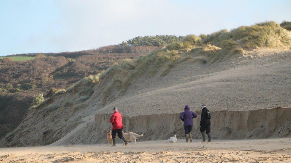 Crantock beach