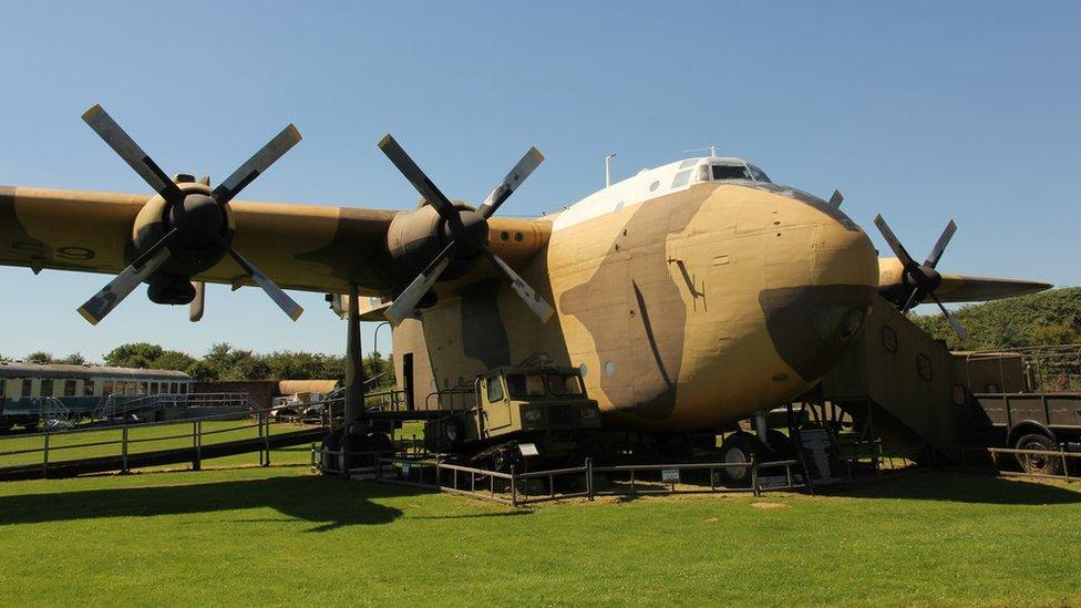 Blackburn Beverley in Fort Paull