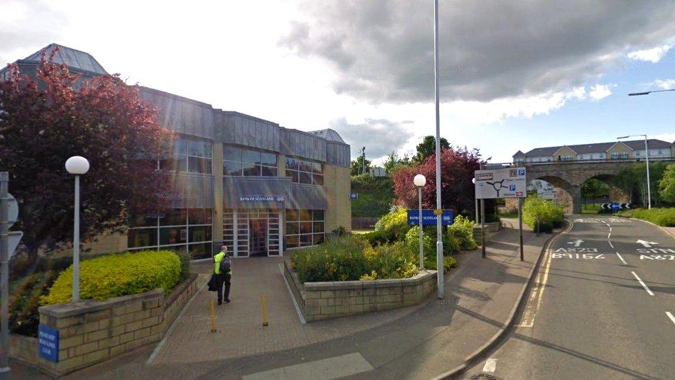 Bank of Scotland in Bothwell Street, Dunfermline