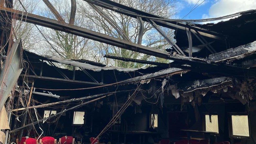 Tunbridge Wells FC fire damage