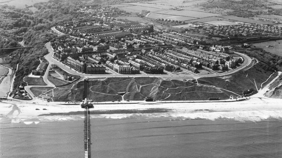 Saltburn by the Sea in 1949