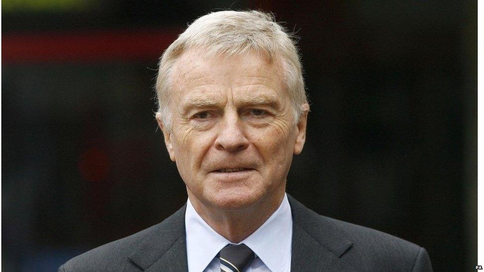 Max Mosley