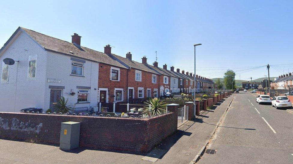 Houses at Cranbrook Gardens in Belfast