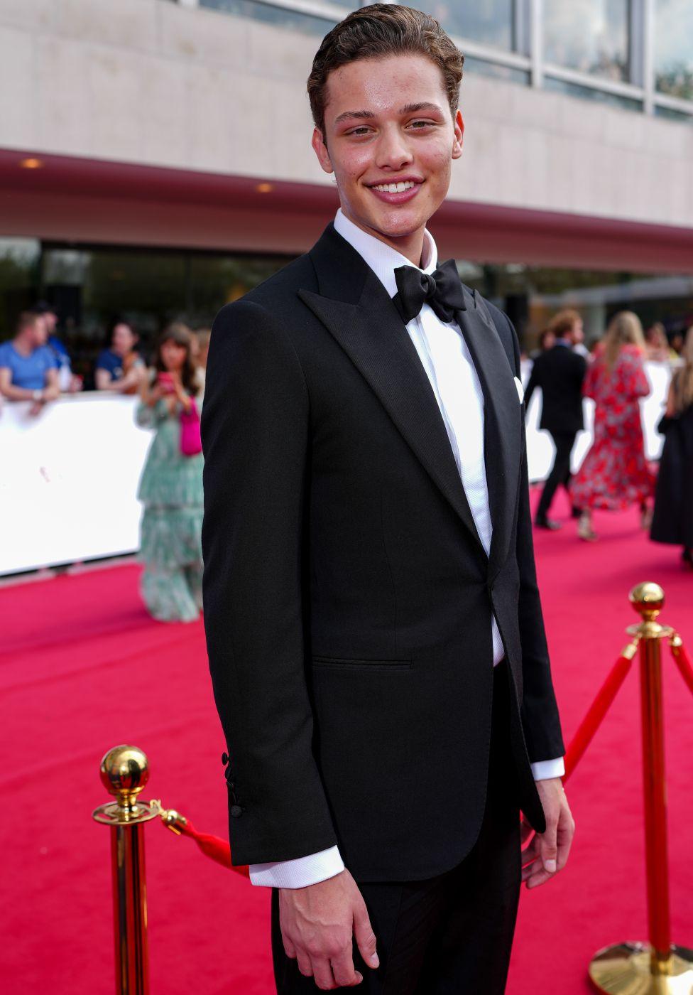 Bobby Brazier attends the 2024 BAFTA Television Awards with P&O Cruises at The Royal Festival Hall on May 12, 2024 in London, England