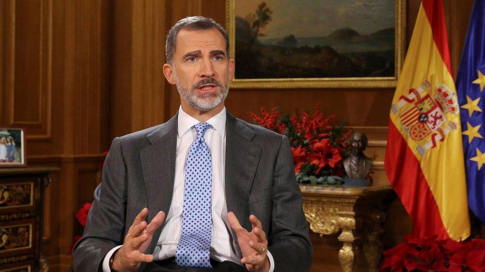 King Felipe VI gives Christmas address - 24 December