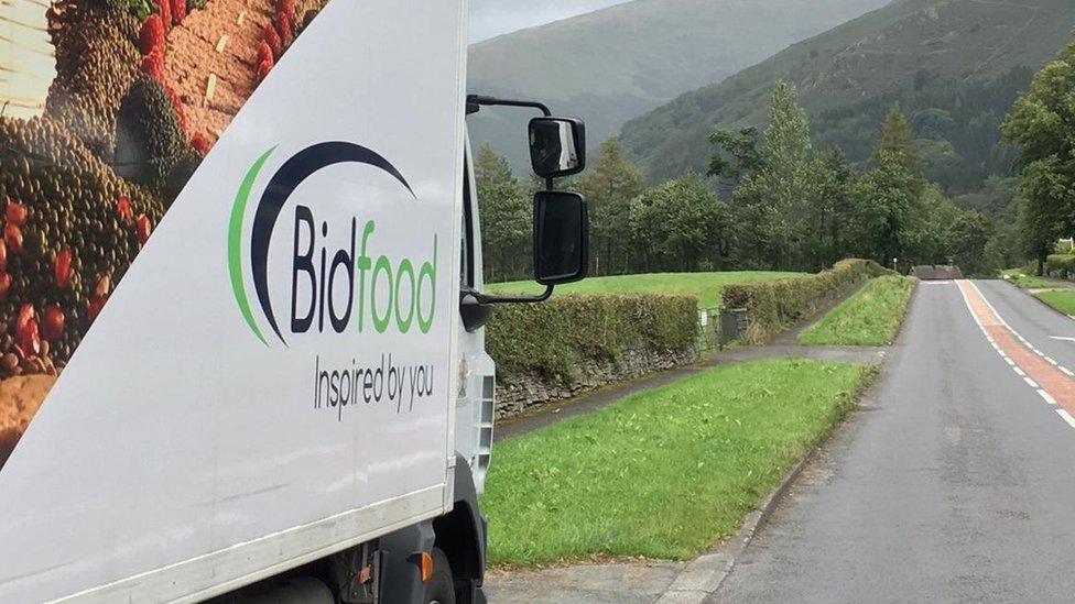 Bidfood lorry