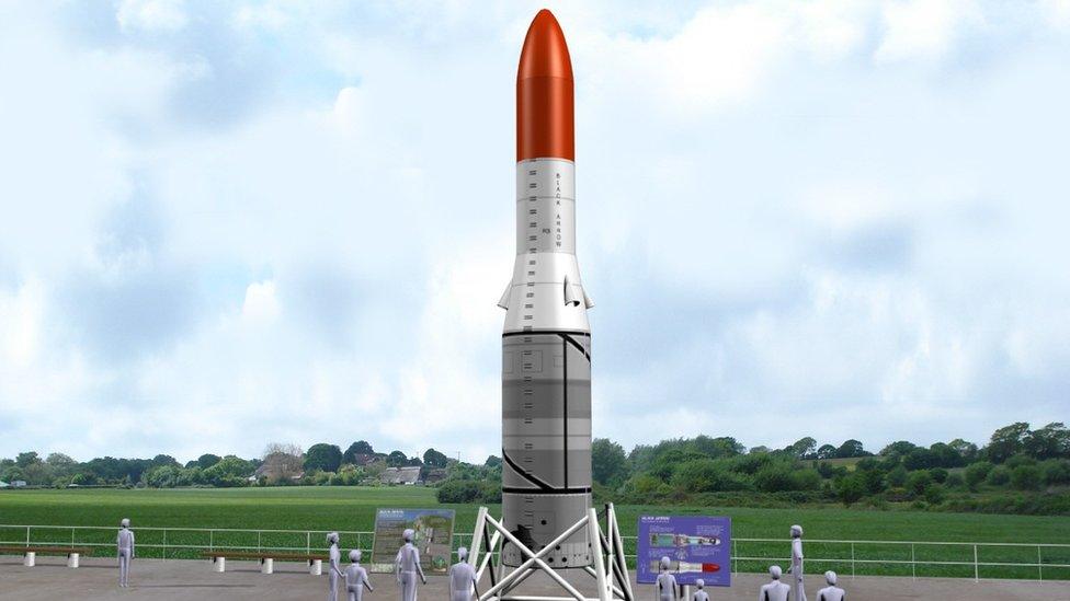 Rocket replica