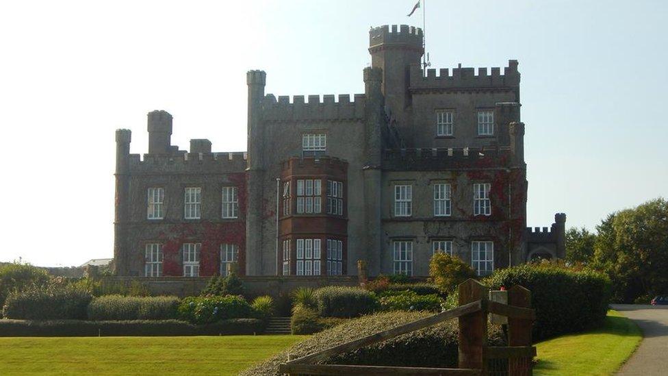 St Bride's Castle in Pembrokeshire