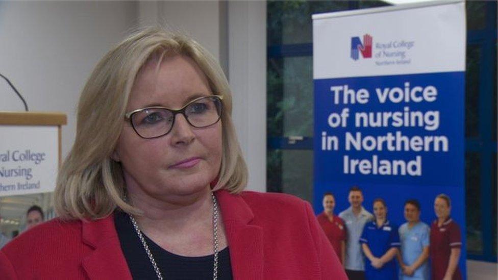 RCN Director Pat Cullen said members were very concerned that they are not getting access to proper PPE