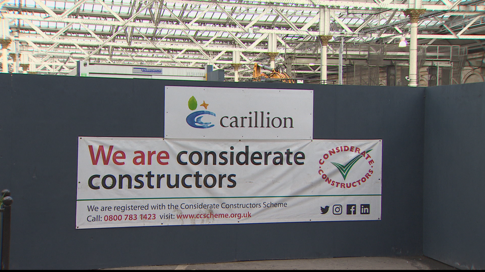 Carillion collapsed in January