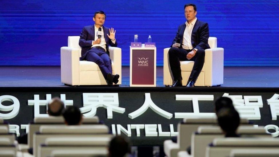 Jack Ma and Elon Musk