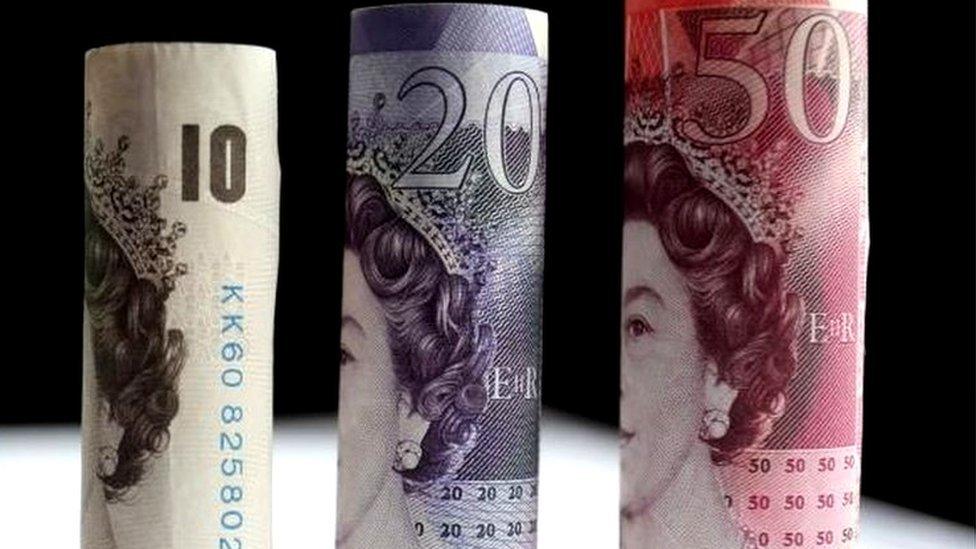 £10, £20 and £50 note