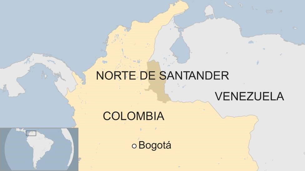 Map of Colombia