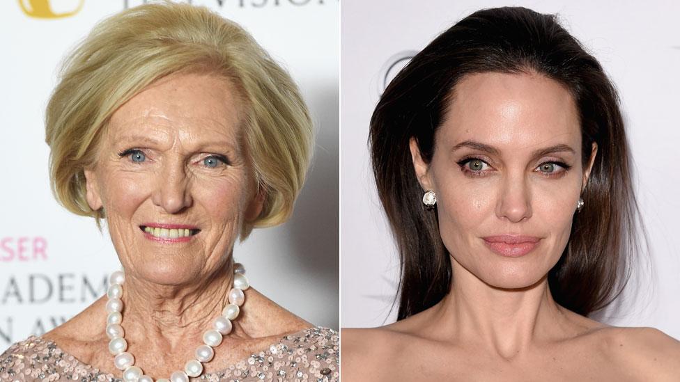 Mary Berry and Angelina Jolie Pitt