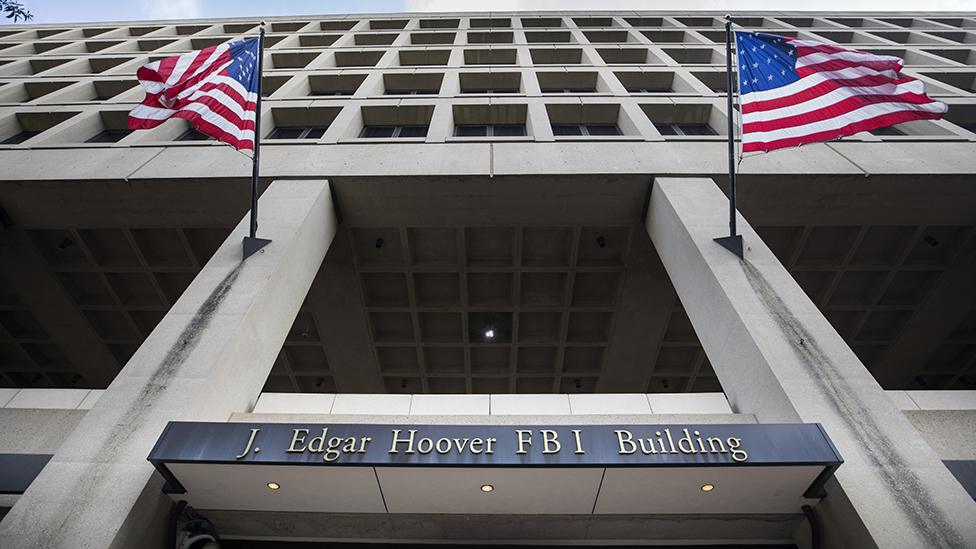 The J. Edgar Hoover Building, headquarters of the Federal Bureau Of Investigation