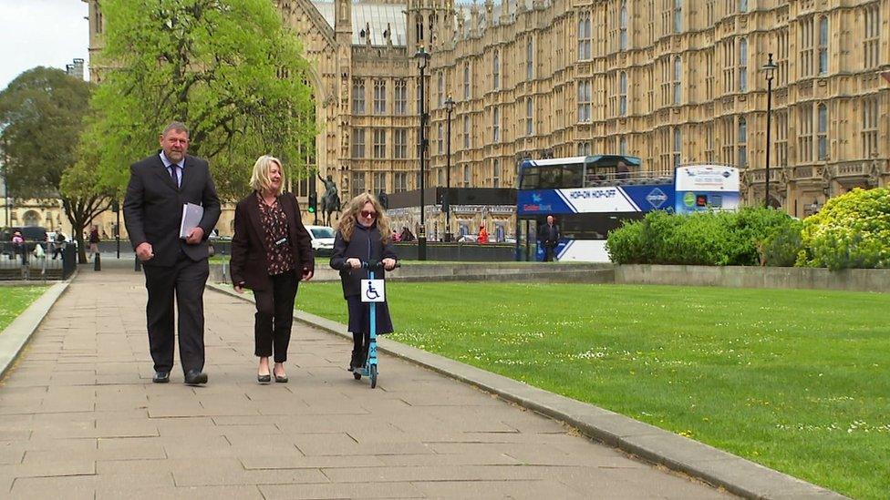 Ella and her parents