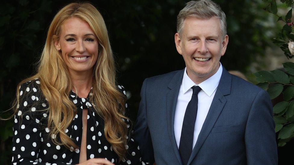 Cat Deely and Patrick Kielty