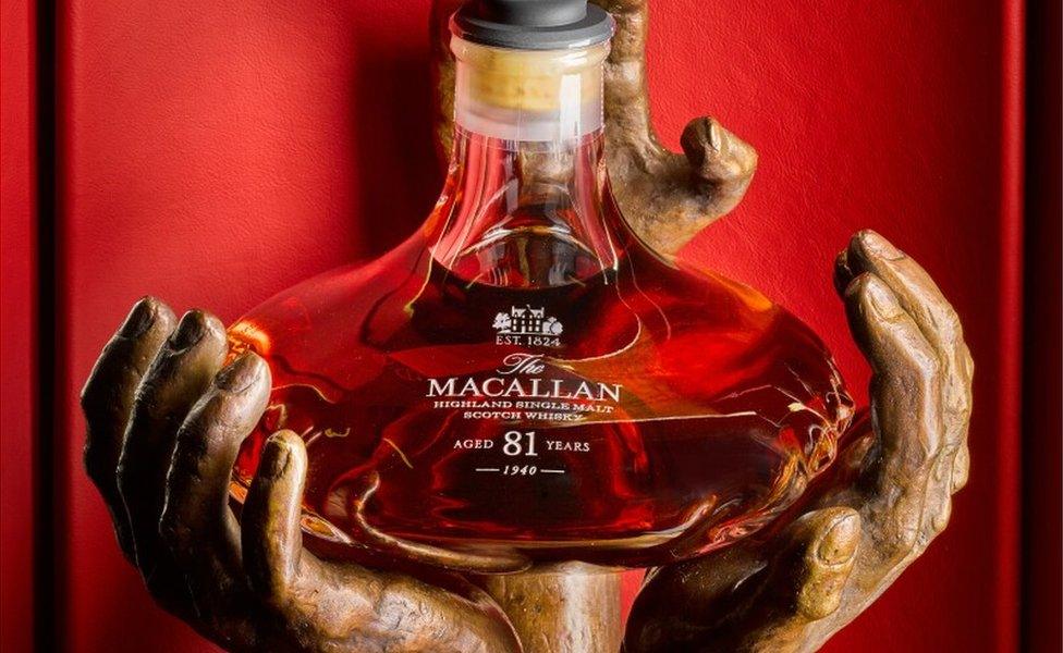 Rare Macallan whisky