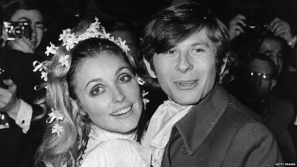 Sharon Tate and Roman Polanski