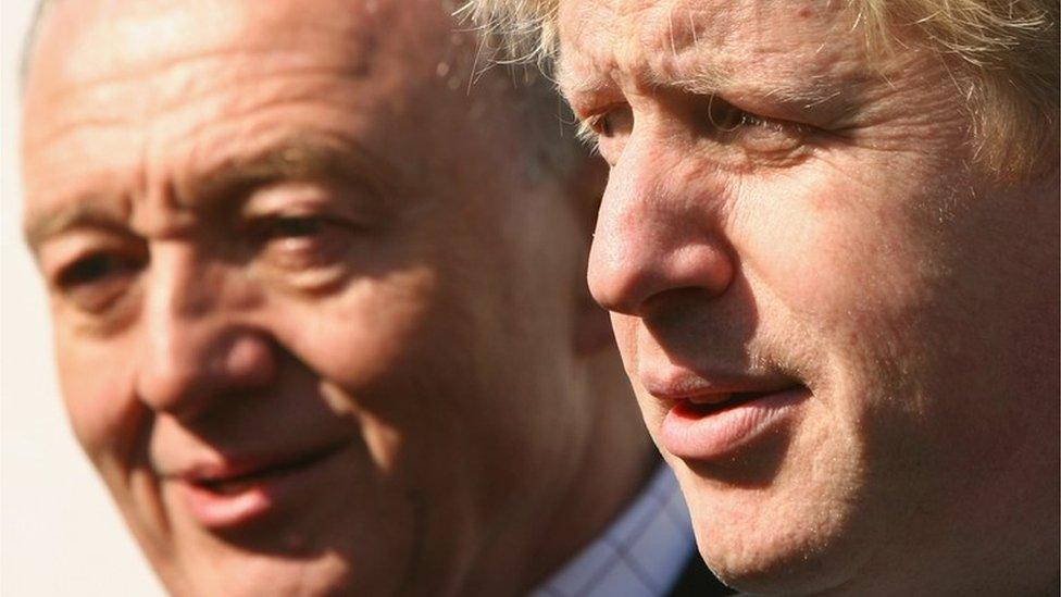 Ken Livingstone and Boris Johnson