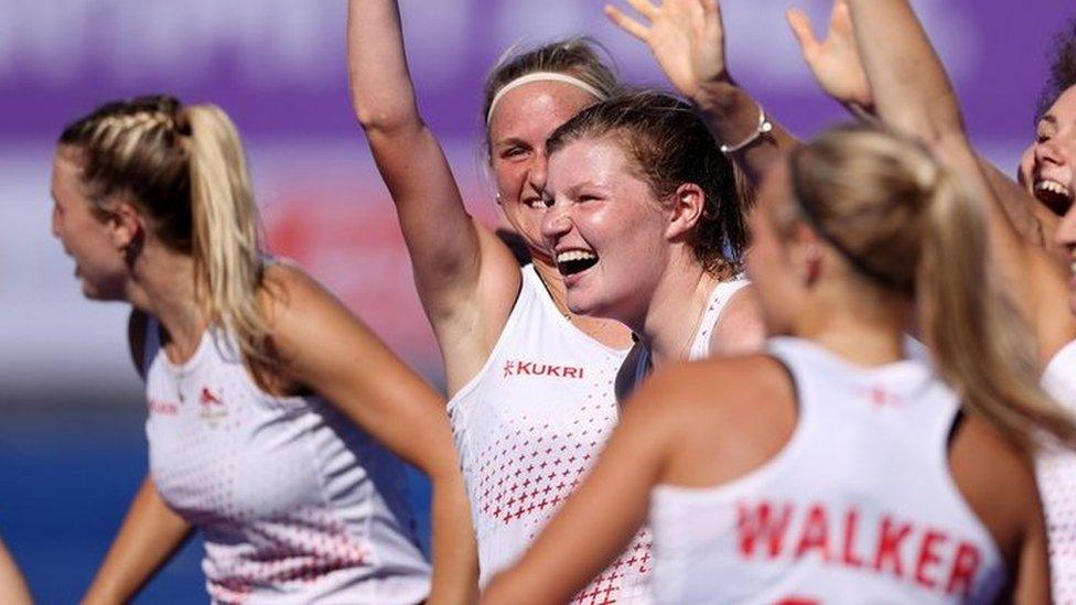 Howard helped win the first ever Commonwealth gold for England Women's Hockey last summer.