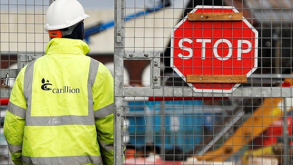 Carillion worker