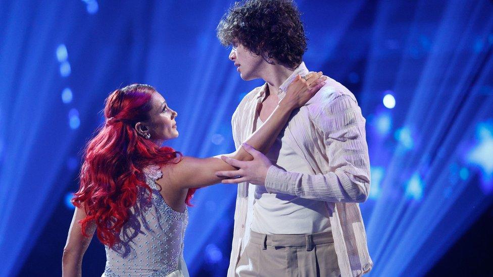 Strictly's Bobby Brazier and Dianne Buswell