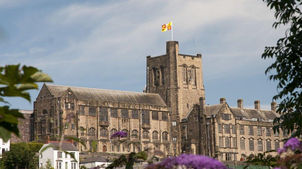 Bangor University (main arts old college)