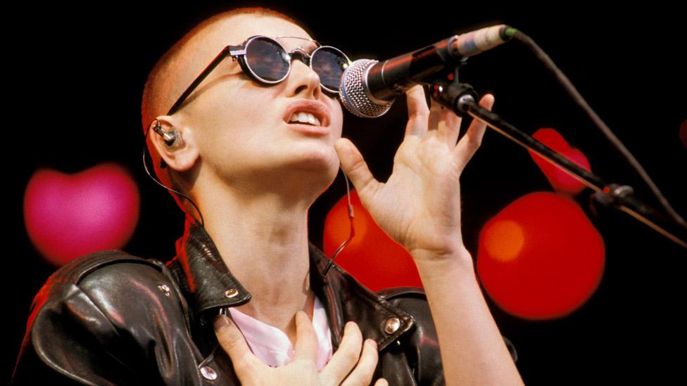 Sinead O'Connor in 1990