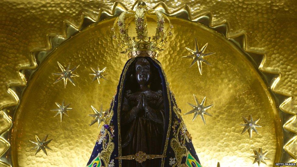 The shrine of Our Lady of Aparecida